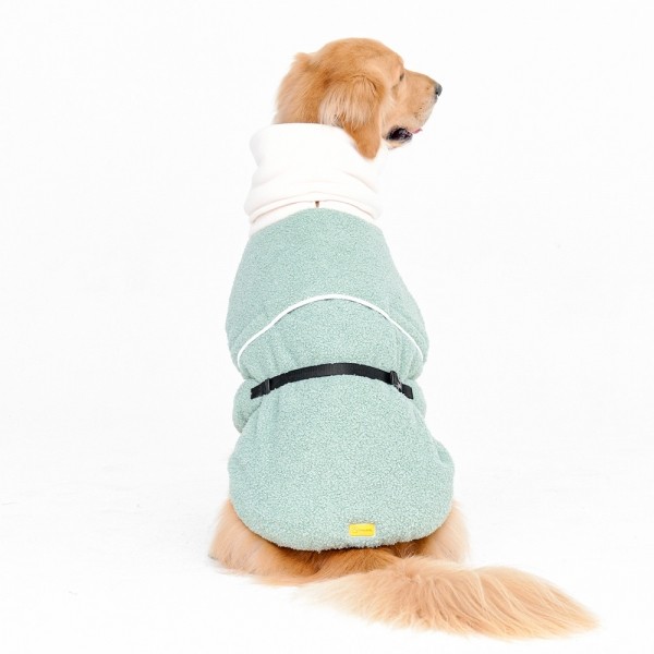 페오펫몰,하이넥 터틀 부클 발열 패딩(민트)