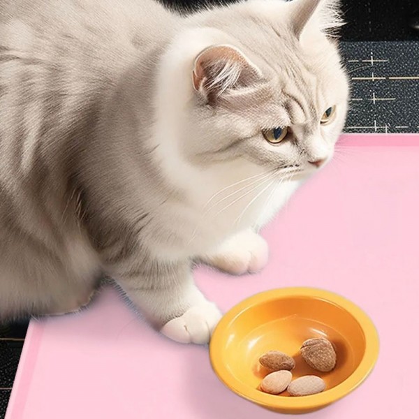 페오펫몰,개과천선 실리콘 얌얌 반려동물 식기 매트