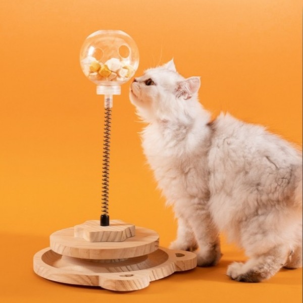 페오펫몰,개과천선 탭핑볼 고양이 터치볼 장난감