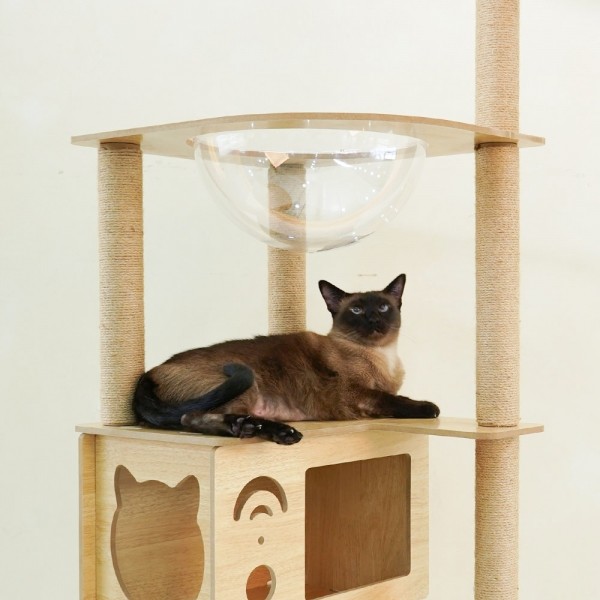 페오펫몰,개과천선 어몽드 무드 고양이 캣타워 스크래쳐