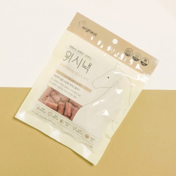 페오펫몰,[위시낵] 한의사와 수의사가 만든 건강간식 져키 80g 연어,말고기,사슴