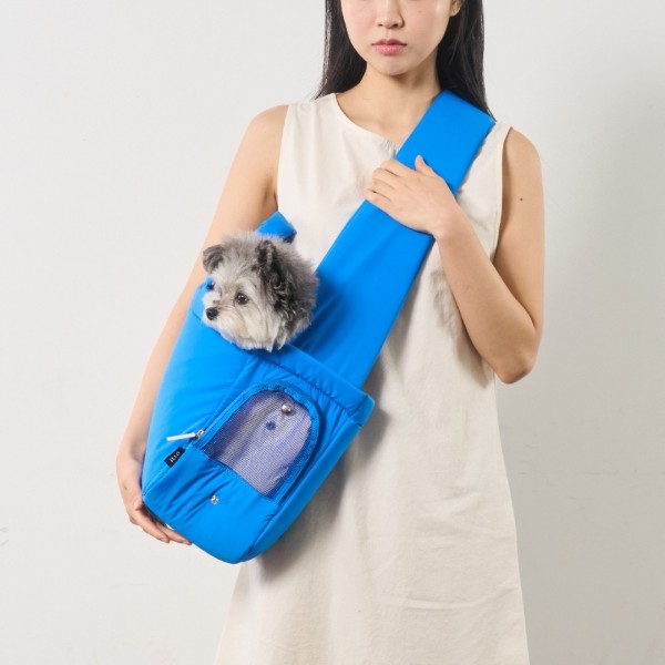 페오펫몰,일로 쥬시백 슬링백 강아지 이동가방 기내용 카시트 소형견 대중교통