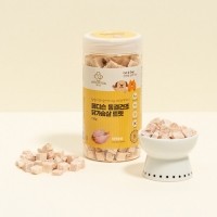 [페디슨] 강아지 고양이 동결건조 간식 닭가슴살 트릿 135g [최저가]