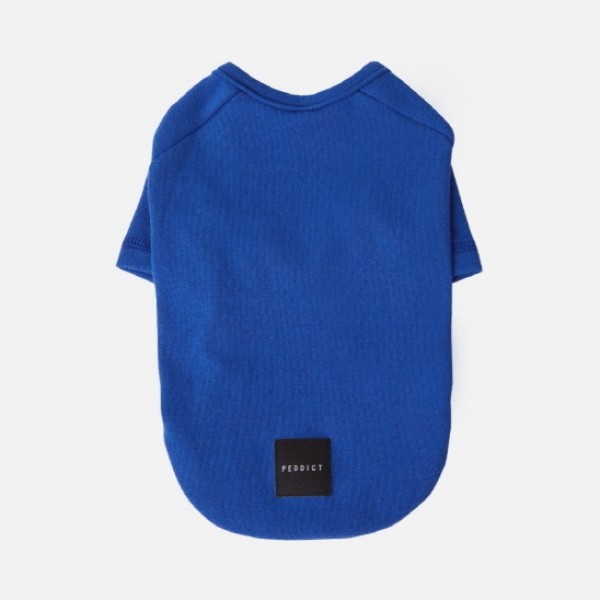 페오펫몰,페딕트 반팔 나그랑 기본티셔츠 코발트 (S~2XL) [최저가]