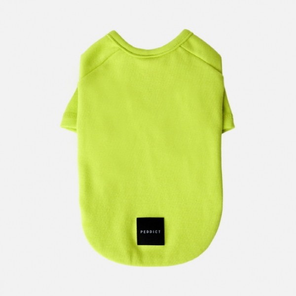 페오펫몰,페딕트 반팔 나그랑 기본티셔츠 레몬옐로 (S~2XL) [최저가]