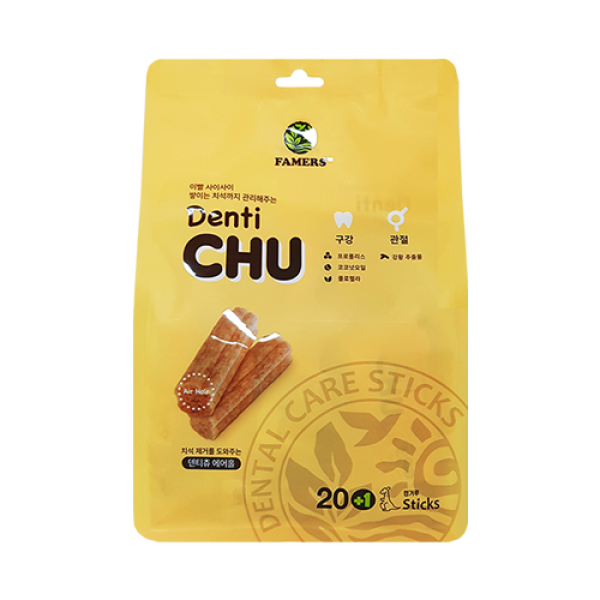 페오펫몰,파머스 치석관리 껌 덴티츄 양, 사슴, 캥거루 21p 3종 [최저가]