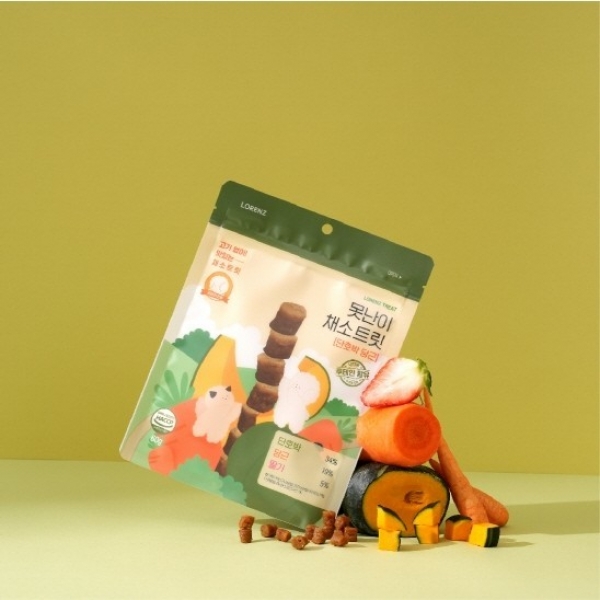 페오펫몰,[로렌츠] 못난이 채소트릿 단호박 당근 60g [최저가]