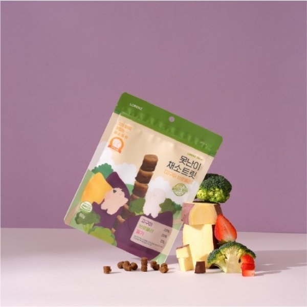 페오펫몰,[로렌츠] 못난이 채소트릿 고구마 브로콜리 60g [최저가]