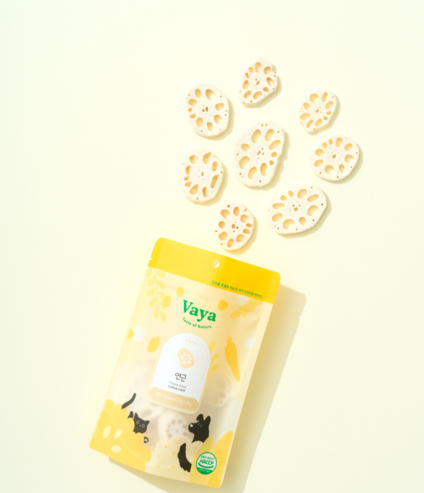 페오펫몰,[바야][꽃길특가] 동결건조 간식 연근 트릿 35g 강아지 고양이 야채 채소 영양간식