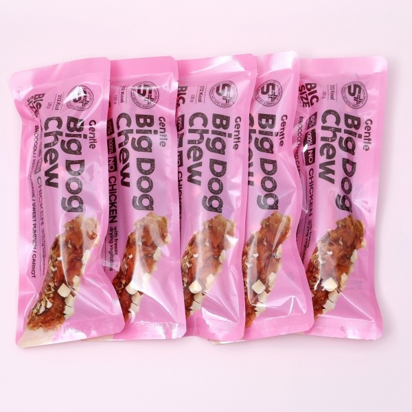 페오펫몰,[오플][꽃길특가] 프리미엄 중대형견간식 젠틀빅독츄 닭고기 130g