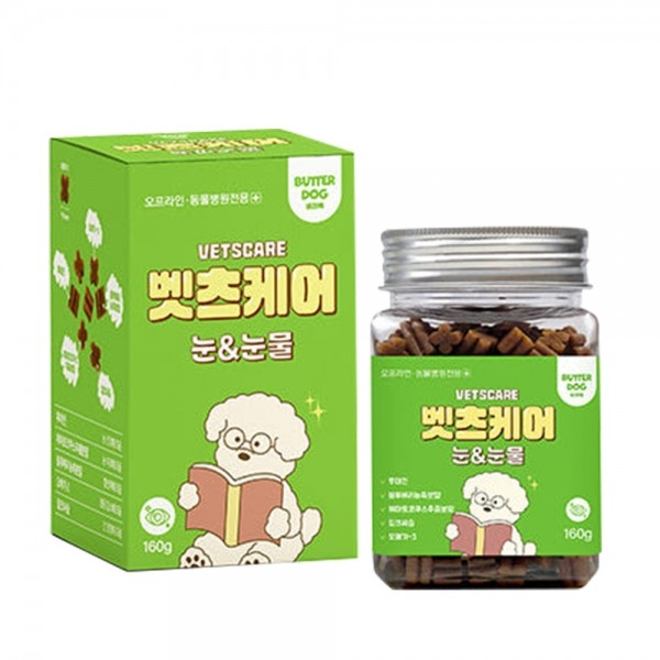 페오펫몰,[댕린이특가]벳츠케어 가수분해 반려동물 관절 눈물 피부 영양제 160g