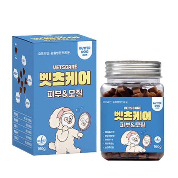 페오펫몰,[댕린이특가]벳츠케어 가수분해 반려동물 관절 눈물 피부 영양제 160g