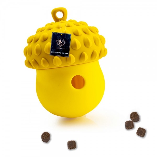 페오펫몰,딩동펫 반려동물 도토리 실리콘 노즈워크 장난감