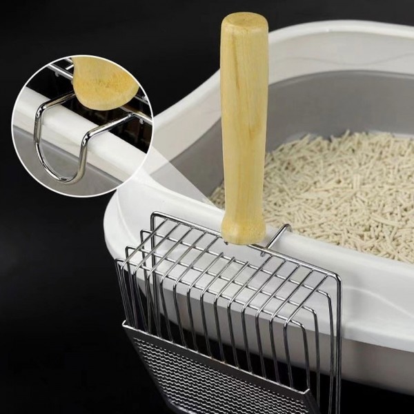 페오펫몰,딩동펫 고양이 하프 스텐 모래삽